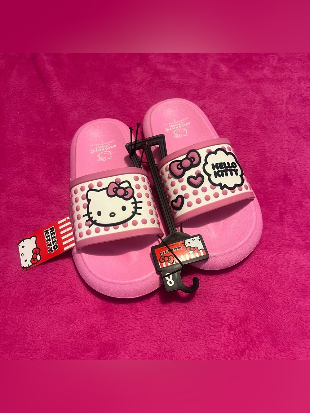 NWT Women’s Hello Kitty Slides ~ Size 8